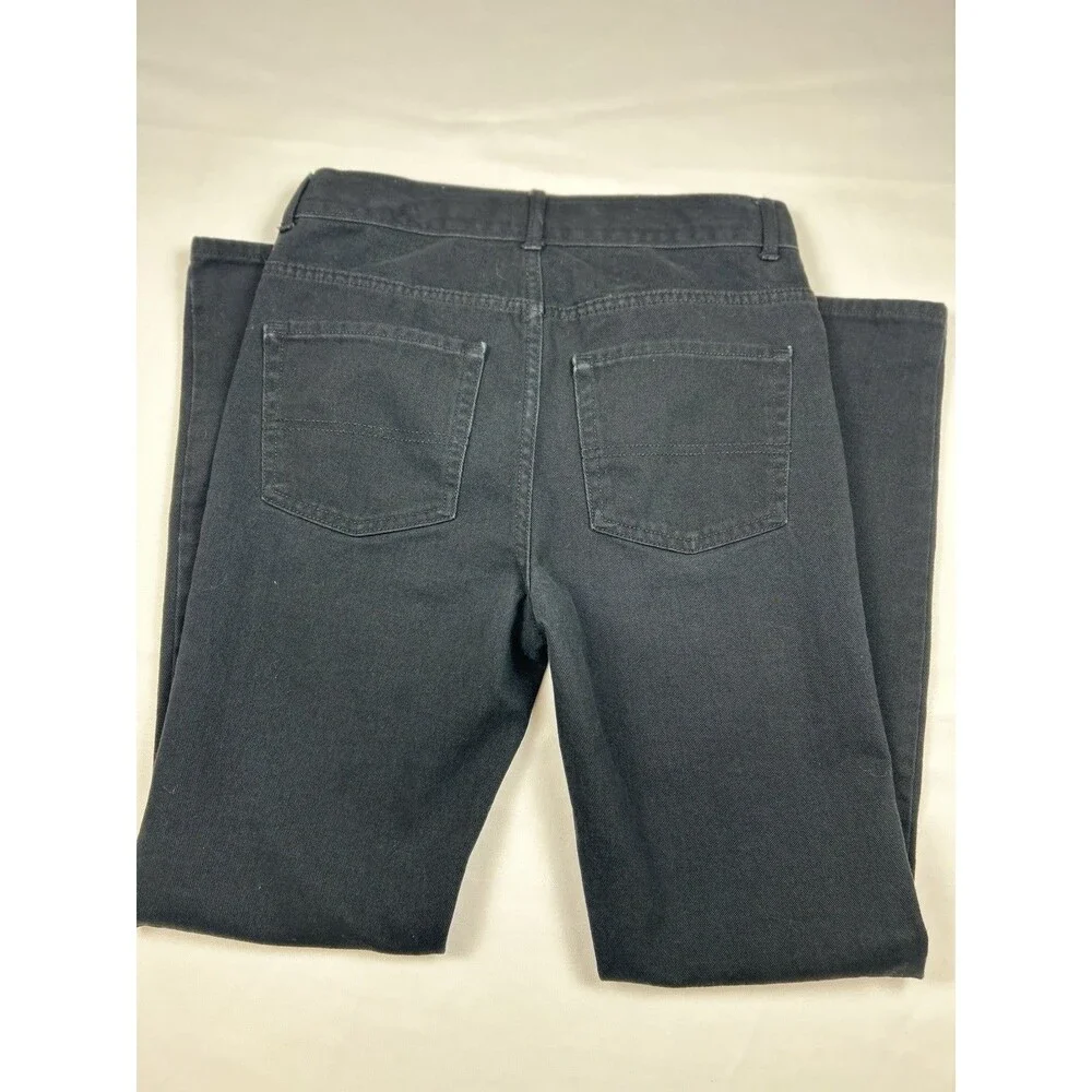 THE CHILDREN'S PLACE Boys Black Skinny Jeans Size 16 - Excellent Pre-Loved
